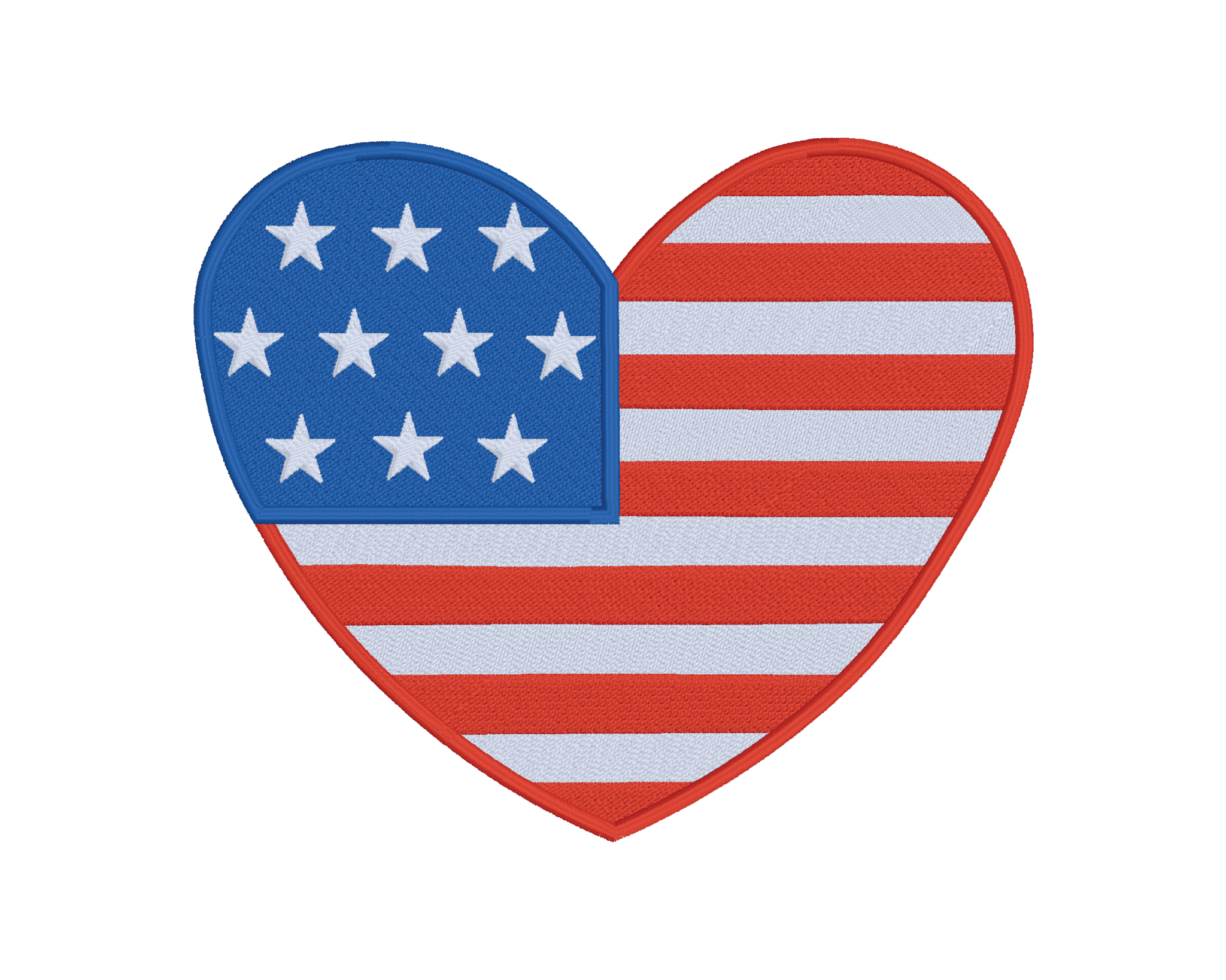 Patriotic Heart The Stylish Stitcher patriotic-heart-the-stylish-stitcher
