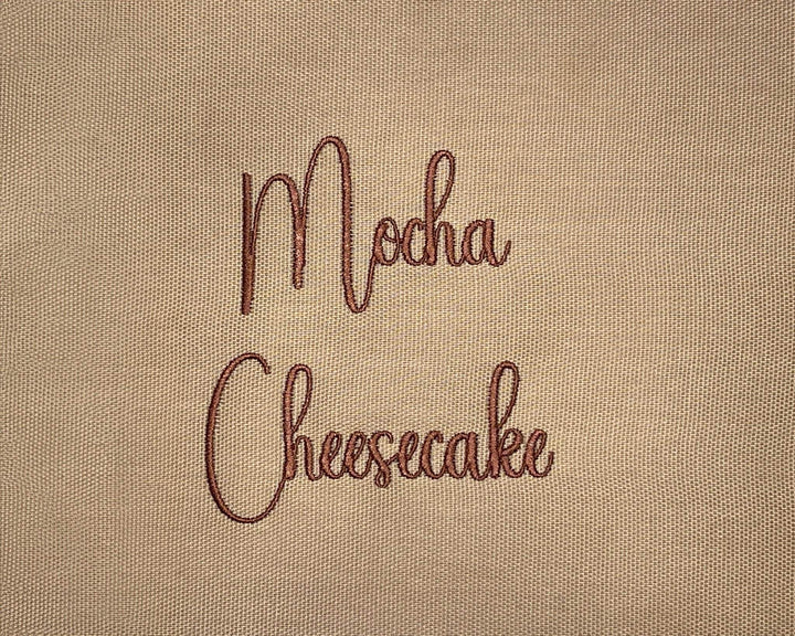 Mocha Cheesecake Digital Machine Font